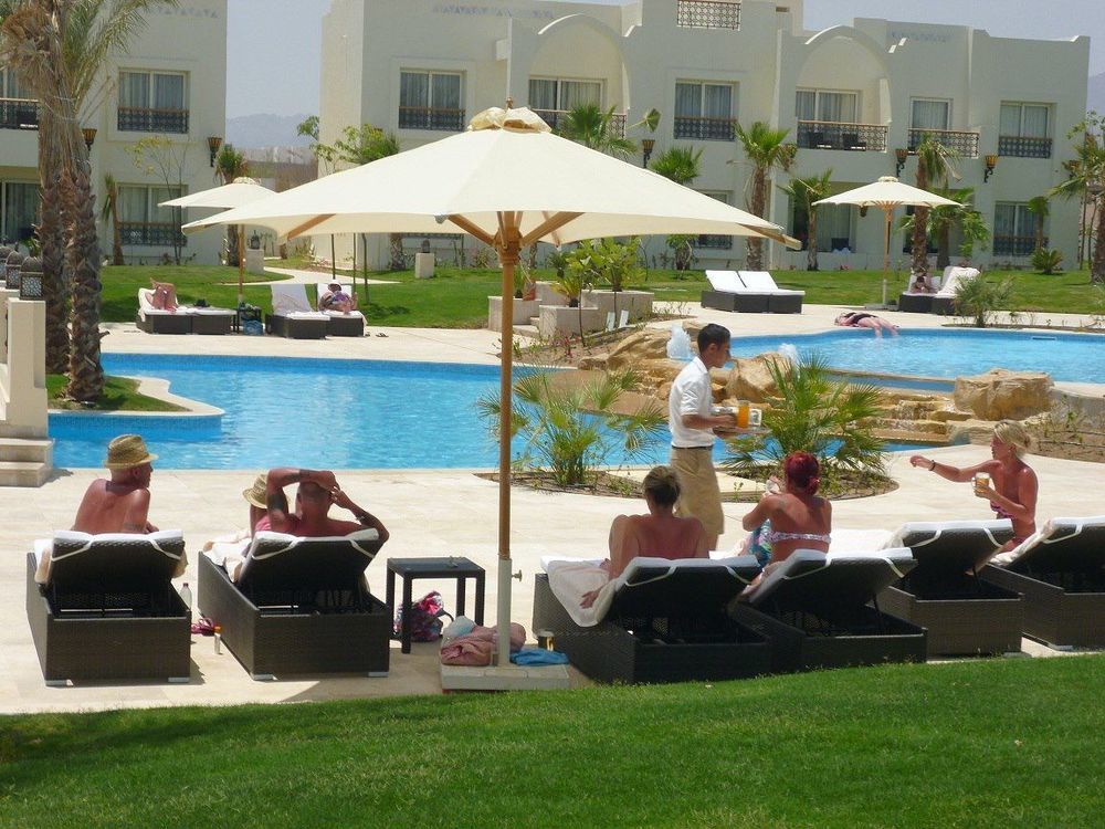 Le Royal Holiday Resort Aqua Park Sharm-el-Sheikh Buitenkant foto